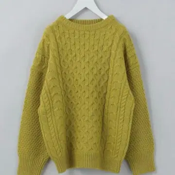 6(ROKU) LIGHT CABLE KNIT/니트