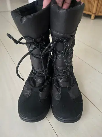 PUMA 블랙 스노우 부츠