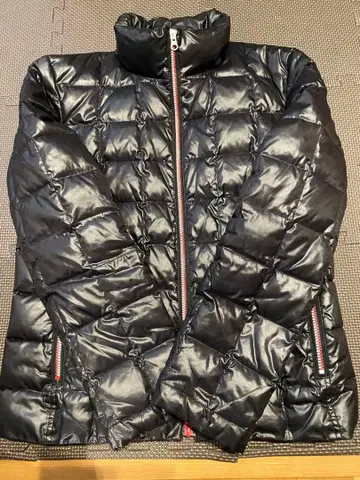 BEAMS 블랙 다운 자켓