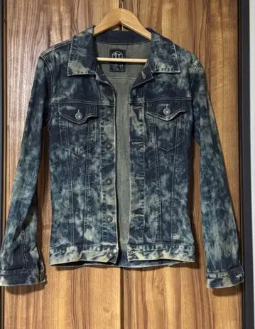 무라염색 데님 자켓