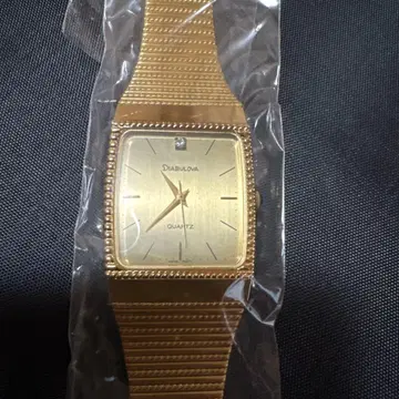 Diabulova 브로바 골드 컬러 손목시계 쿼츠