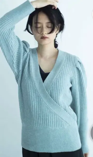 ONEME 퍼프 개더 카슈쿨 니트