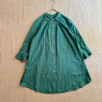 GEORGES RECH 조르주 레슈 블라우스 그린 36 [ h34 ]