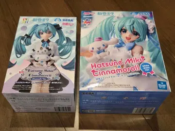 하츠네 미쿠 시나모롤 화이트 드레스 오스마시 ver. 피규어