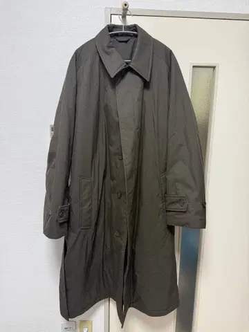 UNIQLO U 유니클로u 패디드 스텐카라 코트 올리브 XL