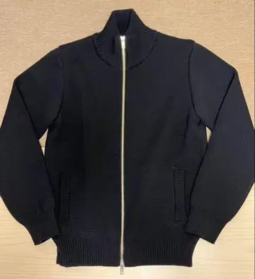 Makers' Shirt Kamakura 드라이버즈 니트 블랙 46