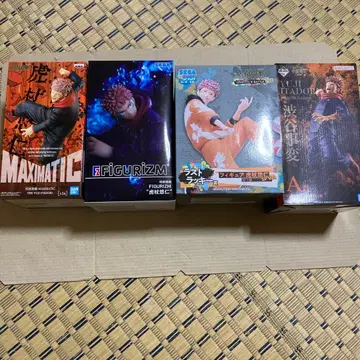 주술회전 이타도리 유우지 피규어 4세트 제일복권