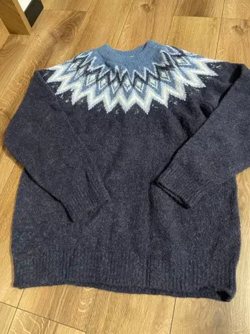 BEAUTY&YOUTH 노르딕 무늬 스웨터 L