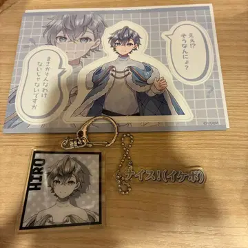 컬러풀 피치 전시회 히로 마그넷 시트 아크릴 키링