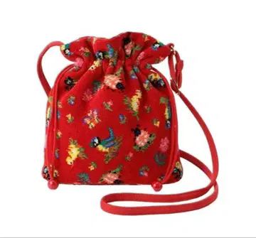 페일러 하이디 복조리 숄더백 레드