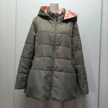 GoldenBear 여성용 리버서블 후드 부착 코트 충전솜 폴리에스테르