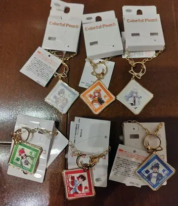 [ 미사용 새상품 ] 컬러풀피치 x Avail 참 6세트