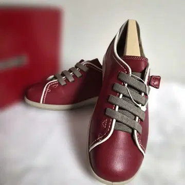 [ 아키레스 소르보 ] 미사용 23 EEE (버건디) 슬립온 스니커즈