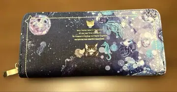 Bebe Dayan 우주 고양이 디자인 장지갑