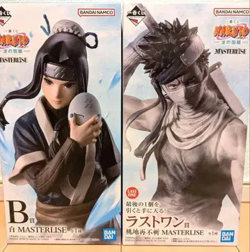 제일복권 NARUTO 나루토 파의 나라 편 B상 라스트 원상 피규어 2점