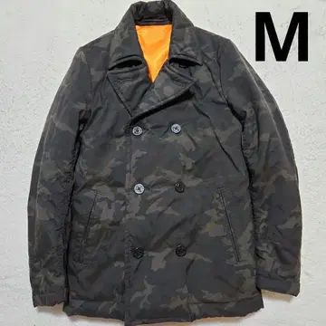 [ BOYCOTT ] 피코트 카모플라쥬 더블 버튼 사이즈 2