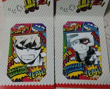 히로아카 바쿠고 카츠키 토도로키 쇼토 점프샵 미니 브로마이드