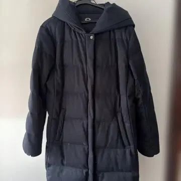 G.T.B. 후드 부착 다운 자켓 M-L 네이비