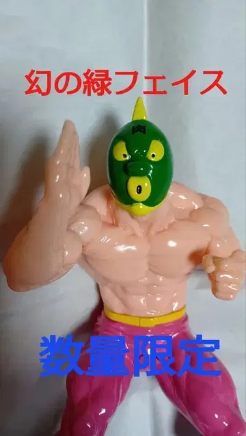CCP 근육맨 뉴 레트로 소프트 비닐 스구루 환상의 그린 페이스 Ver.
