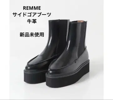 새상품 어반 리서치 로쏘 REMME 사이드 고어 부츠 소가죽 스페인 블랙