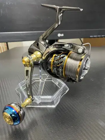 [새상품급] SHIMANO 20 트윈 파워 C3000 XG 핸들 커스텀