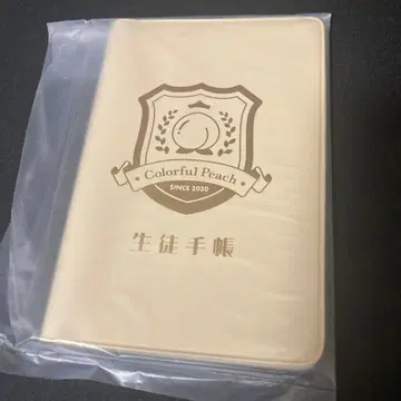 컬러풀 피치 학생 수첩풍 메모장 카라피치 파라다이스 2025