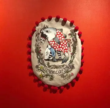 히구치 유코 4way 타라오 파우치 네이비 미사용 새상품