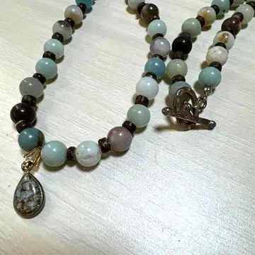 아마존 나이트와 코코넛 비즈의 목걸이 70cm