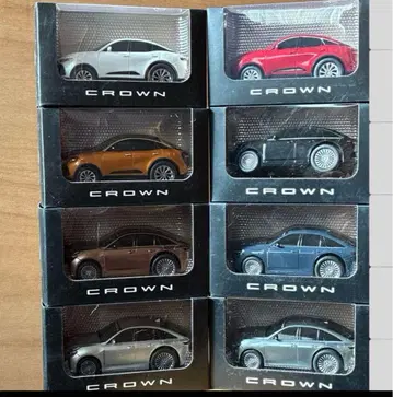도요타 CROWN 미니카 세트 8대