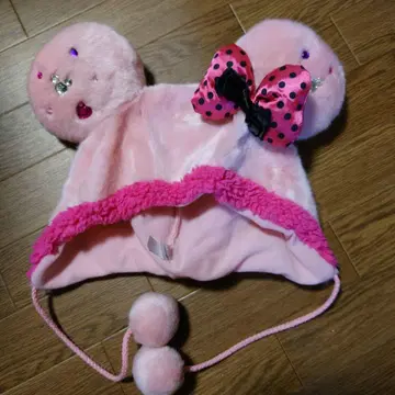 미니 마우스 팬캡 핑크