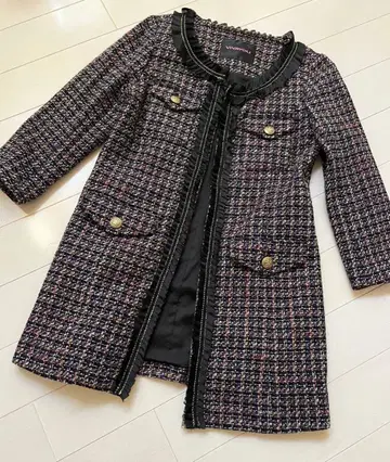 VIVAYOU 미사용 트위드 코트 포멀 졸업식 입학식