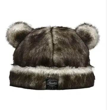 BASICKS 귀달린 니트 모자