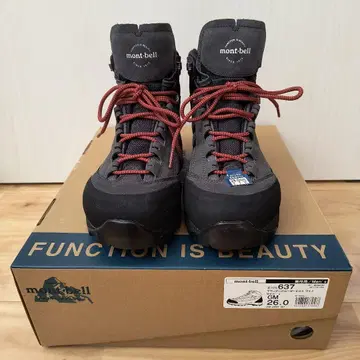 mont-bell 등산화 마운틴 크루저 600 와이드 GM 26.0cm