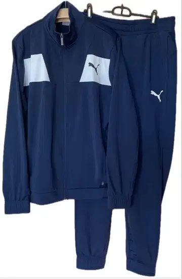 푸마 저리 상하의 L(US 사이즈) 네이비 속기모 PUMA