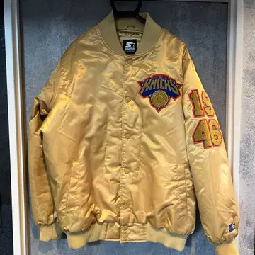 STARTER NY KNICKS 골드 바시티 자켓
