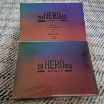 to HEROes - TOBE 1st Super Live Blu-ray