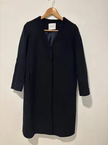 URBAN RESEARCH DOORS 네이비 롱 코트