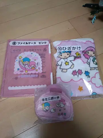 키키라라 파일 케이스 무릎 담요 미니 파우치