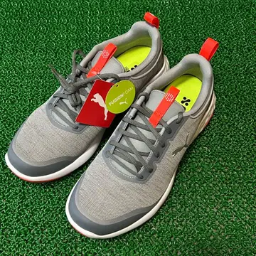 PUMA 퓨전 프로 러버 솔 골프화 그레이 27.0