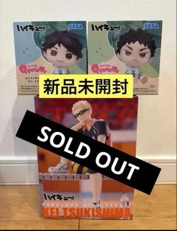 하이큐 피규어 묶음 판매 오이카와 이와이즈미 2점 세트