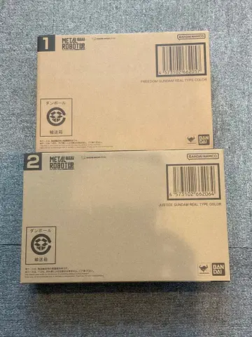 [미개봉 새상품] METAL ROBOT혼 프리덤, 저스티스 2점 세트