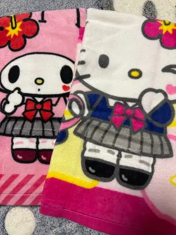 헤이세이 갸루 시리즈 페이스 타월 각 1장씩 2장 세트