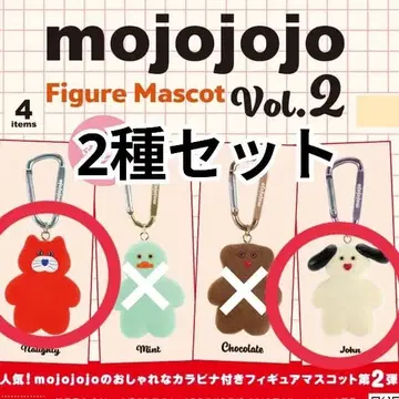 [ 2종 세트 ] mojojojo 피규어 마스코트 Vol.2 모조조조