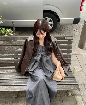 muguet front ribbon stripebustier