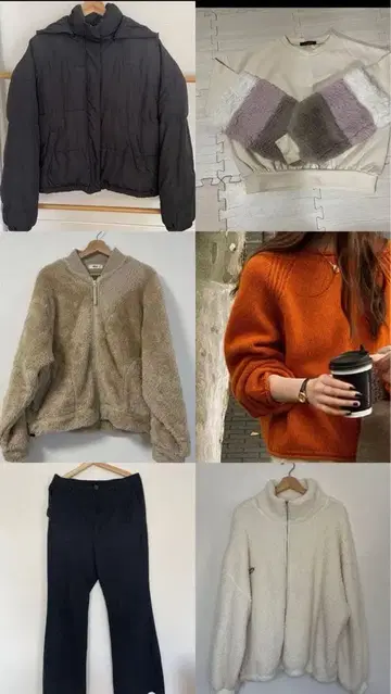 초초 대특가 / 구제 의류 총액 18000엔 겨울 의류 세트