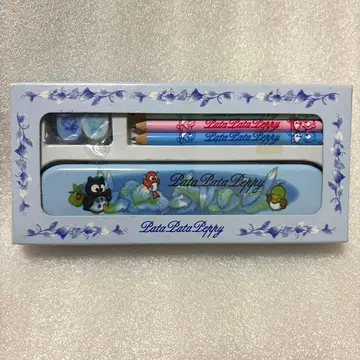 pata pata peppy 파타파타페피 미니 펜 케이스 문구 세트