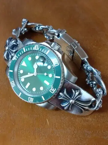 무로고 서브마리너 MOD 커스텀 워치 브레이슬릿
