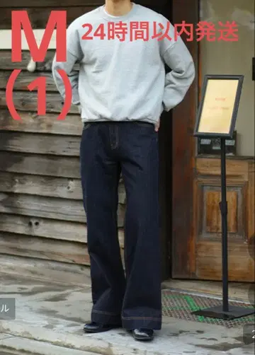 clutch 플레어 라인 인디고 데님 nugu 사이즈 1 ( M )