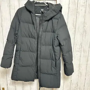 유니클로 다운 M 블랙