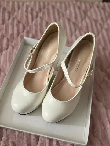 웨딩 브라이덜 신발 스트랩 포함 13cm 힐 사이즈 23cm